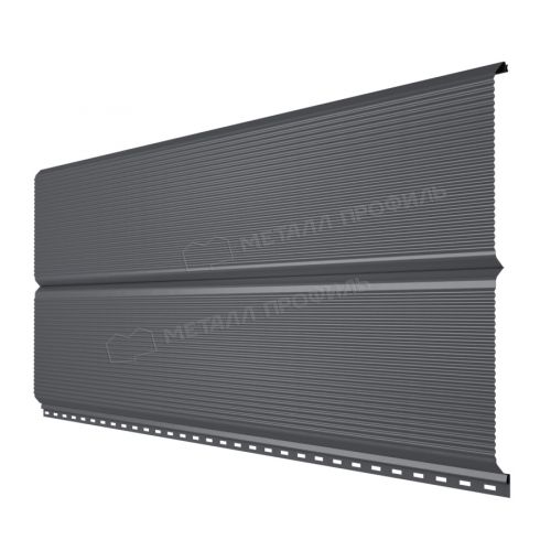 Сайдинг МЕТАЛЛ ПРОФИЛЬ Lбрус-XL-Plus-B-20х325 NormanMP (ПЭ-01-7024-0.5)