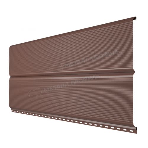 Сайдинг МЕТАЛЛ ПРОФИЛЬ Lбрус-XL-Plus-B-20х325 NormanMP (ПЭ-01-8017-0.5)