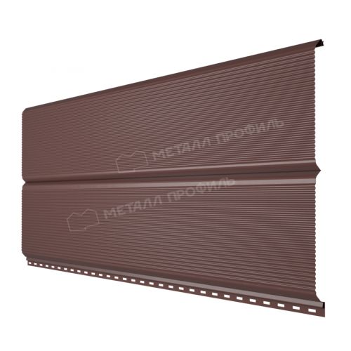 Сайдинг МЕТАЛЛ ПРОФИЛЬ Lбрус-XL-Plus-B-20х325 NormanMP (ПЭ-01-RR32-0.5)