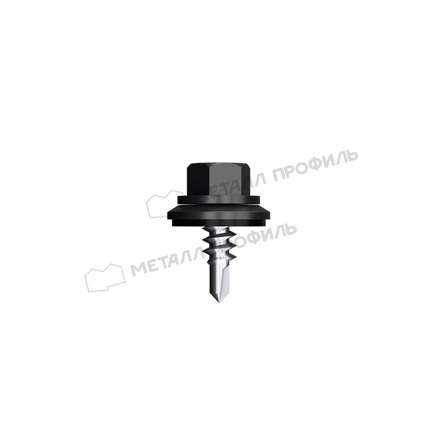 Саморез 4,8х19 ROOFRetail RAL9005 (черный темный)