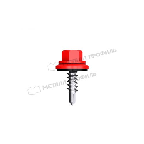 Саморез 4,8х28 ROOFRetail RAL3020 (красный насыщенный)