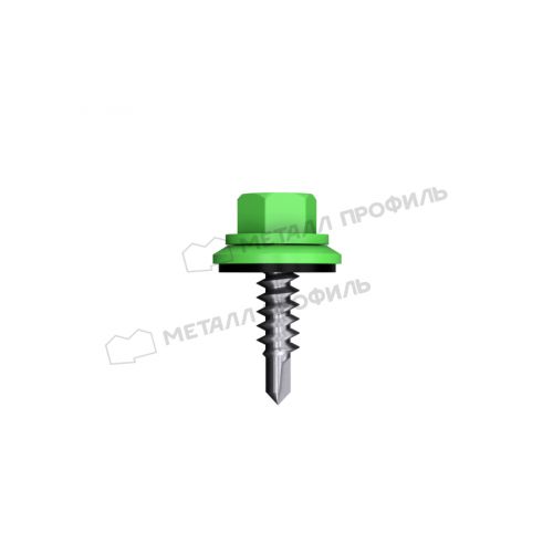Саморез 4,8х28 ROOFRetail RAL6018 (жёлто-зелёный)