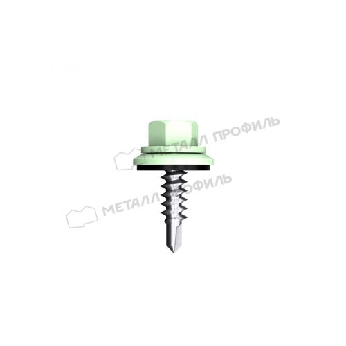Саморез 4,8х28 ROOFRetail RAL6019 (зелёная пастель)