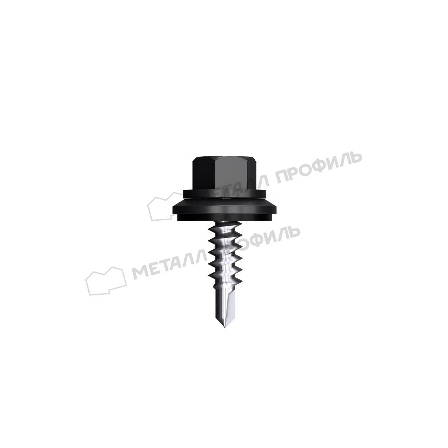 Саморез 4,8х28 ROOFRetail RAL9005 (черный темный)