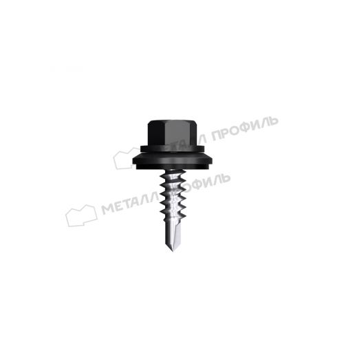 Саморез 4,8х28 ROOFRetail RAL9005 (черный темный)