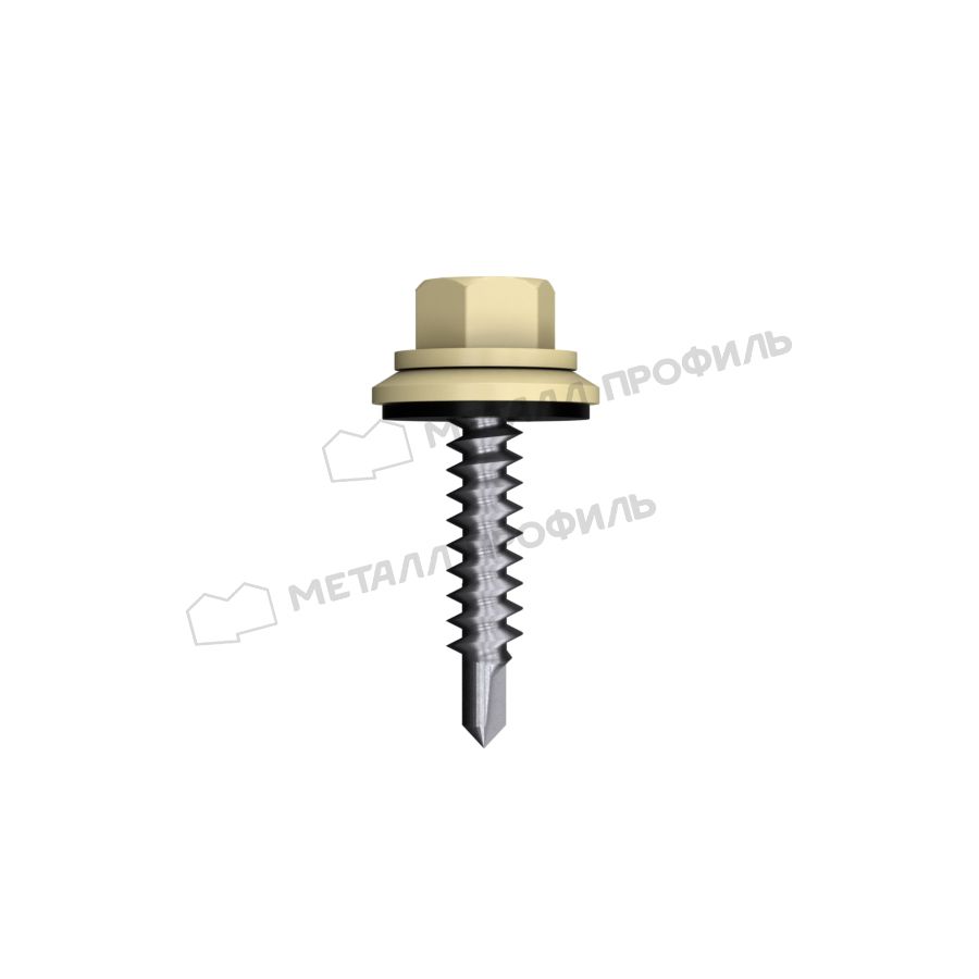 Саморез 4,8х35 ROOFRetail RAL1014 (слоновая кость)