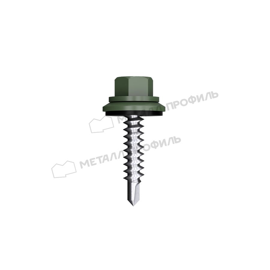Саморез 4,8х35 ROOFRetail RAL6007 (бутылочно-зеленый)