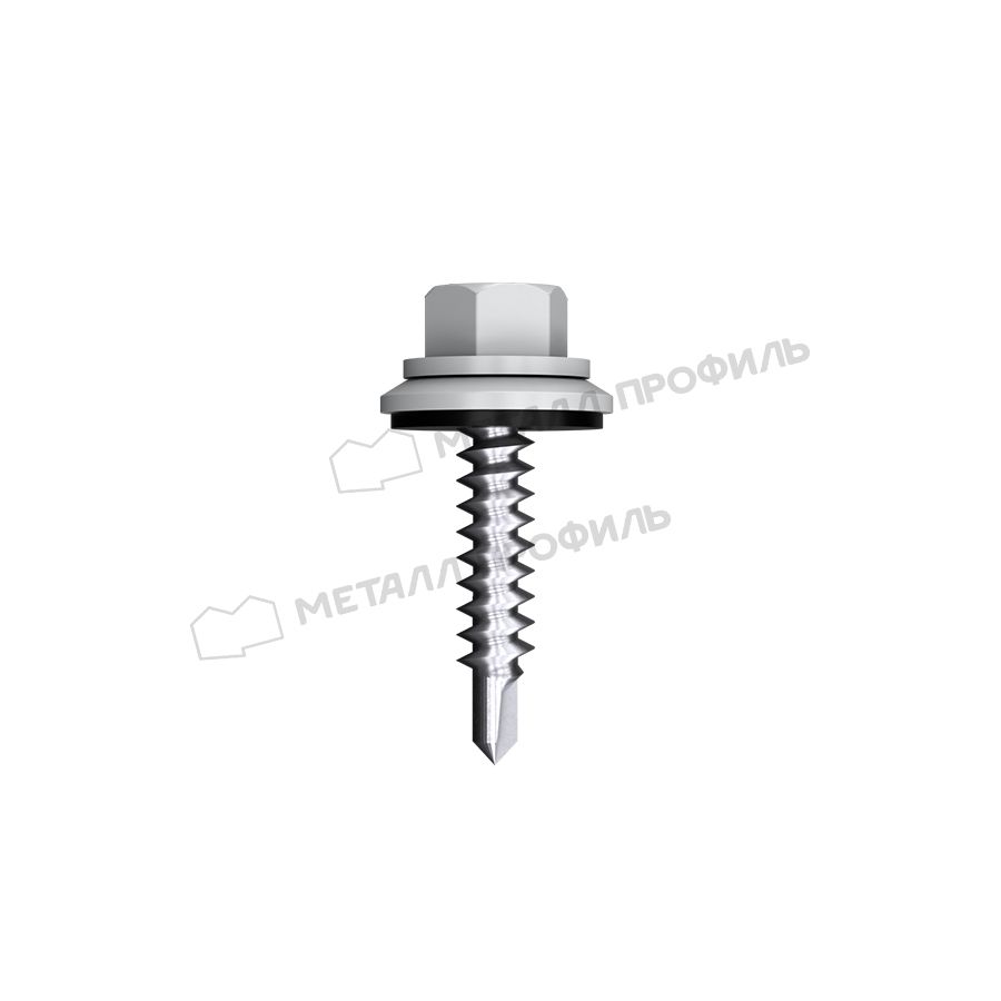 Саморез 4,8х35 ROOFRetail RAL7004 (серый)