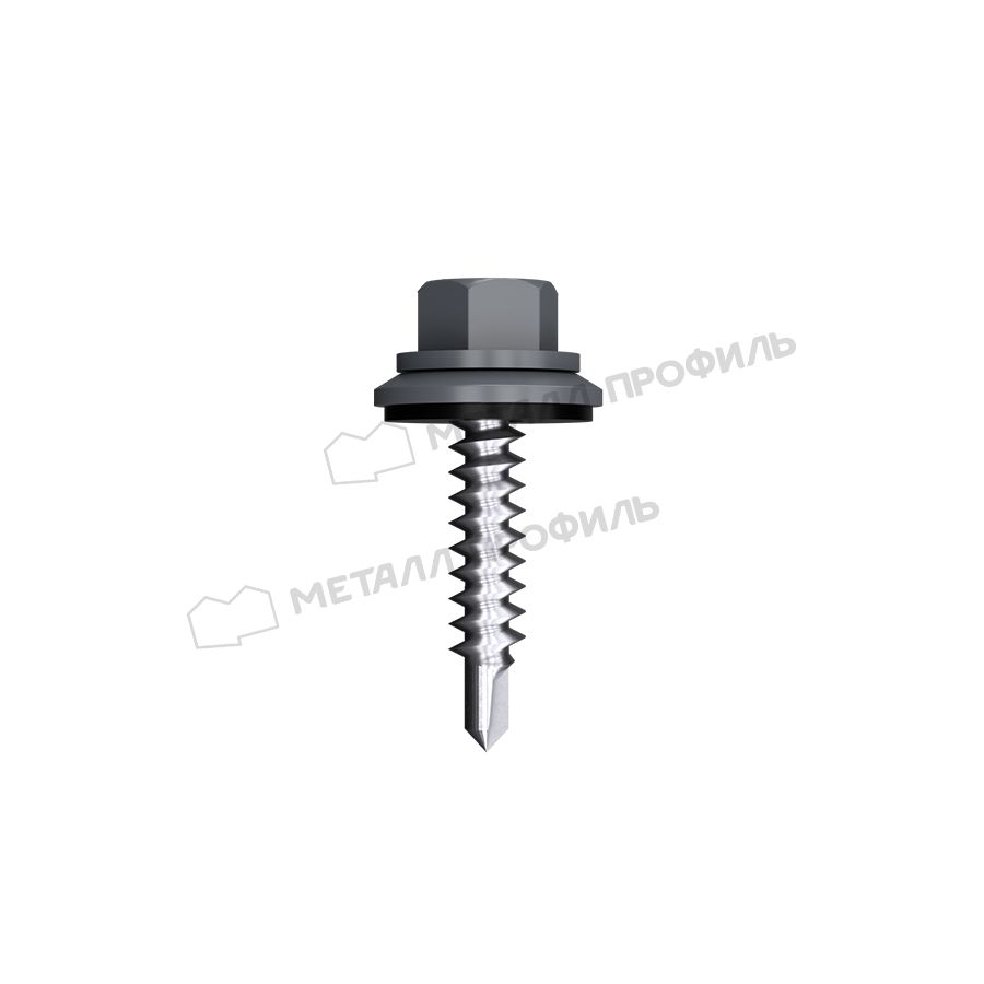 Саморез 4,8х35 ROOFRetail RAL7024 (серый графит)