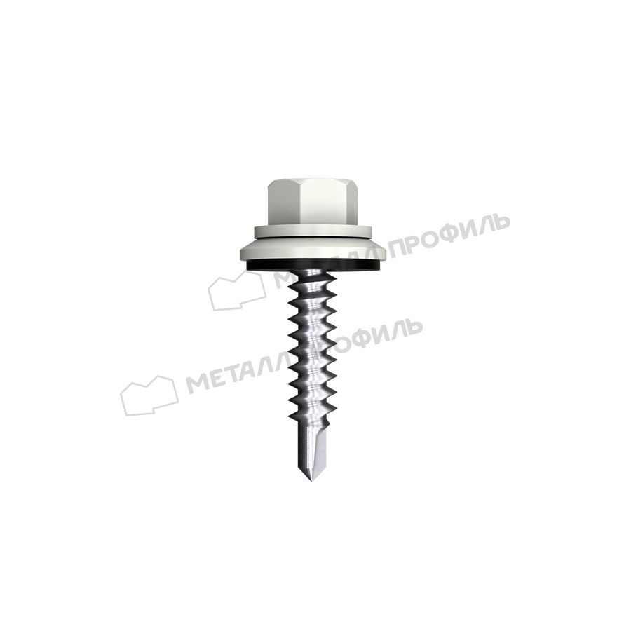 Саморез 4,8х35 ROOFRetail RAL9002 (серо-белый)