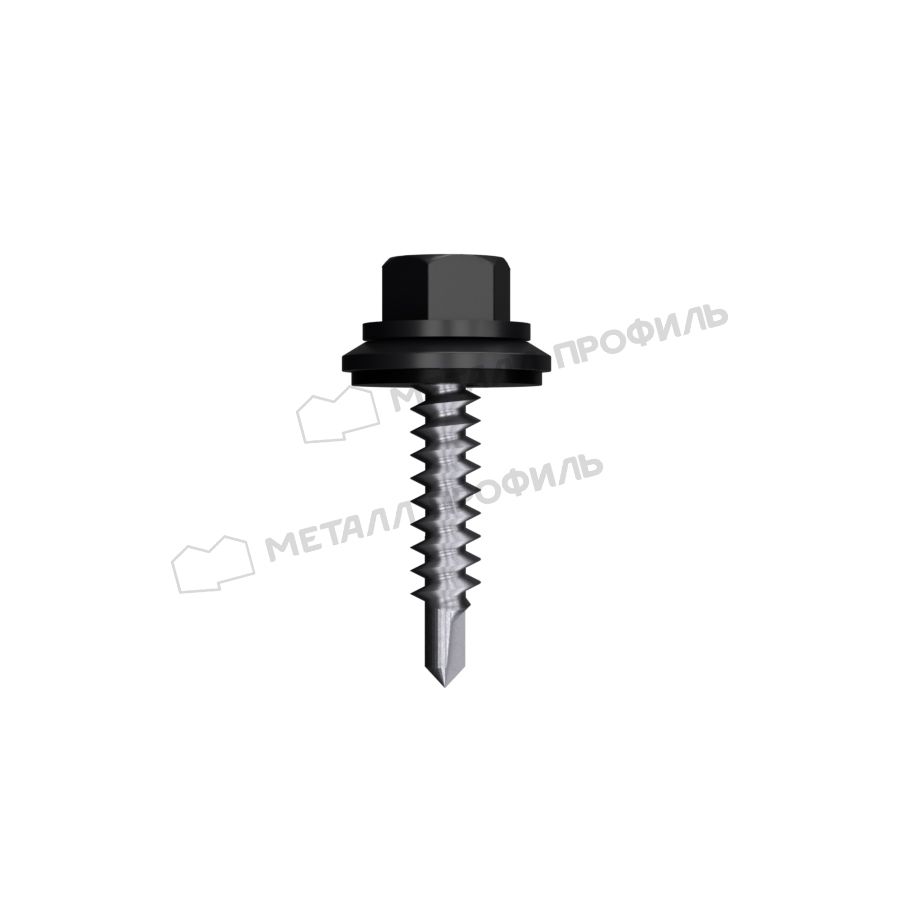 Саморез 4,8х35 ROOFRetail RAL9005 (черный темный)