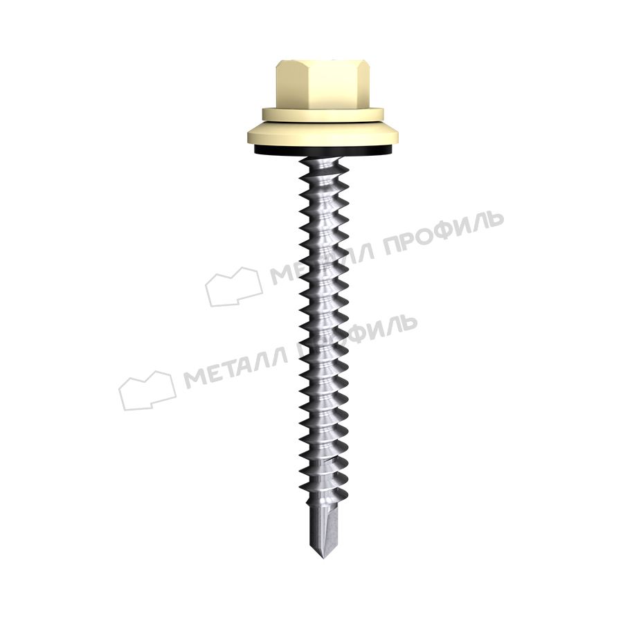 Саморез 4,8х70 ROOFRetail RAL1014 (слоновая кость)