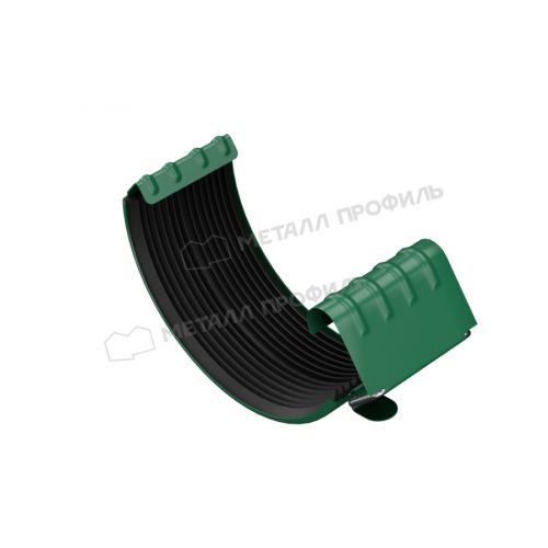Соединитель желоба МЕТАЛЛ ПРОФИЛЬ Foramina PUR D150 Ral 6005
