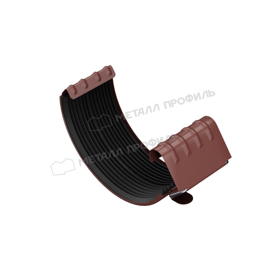 Соединитель желоба МЕТАЛЛ ПРОФИЛЬ Foramina PUR D150 RR32