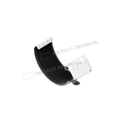 Соединитель желоба МЕТАЛЛ ПРОФИЛЬ GS lite D125 Ral 9003
