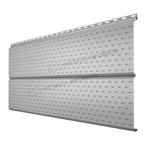 Софит МЕТАЛЛ ПРОФИЛЬ Lбрус-XL-14х335 (ПЭ-01-9003-0.45)
