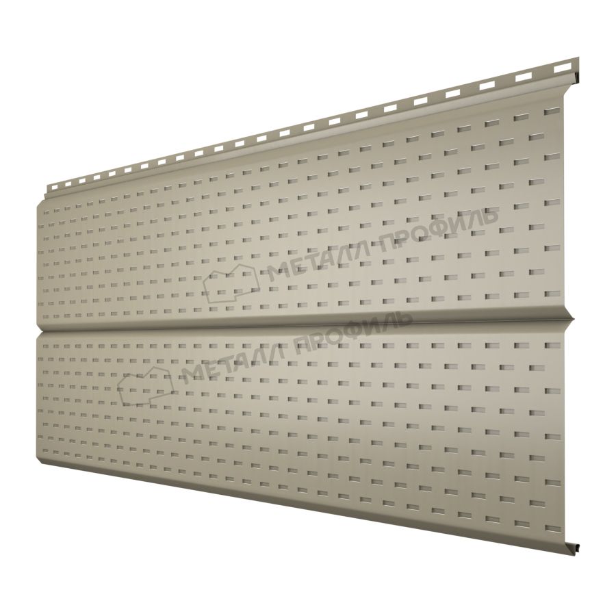 Софит МЕТАЛЛ ПРОФИЛЬ Lбрус-XL-14х335 NormanMP (ПЭ-01-1015-0.5)