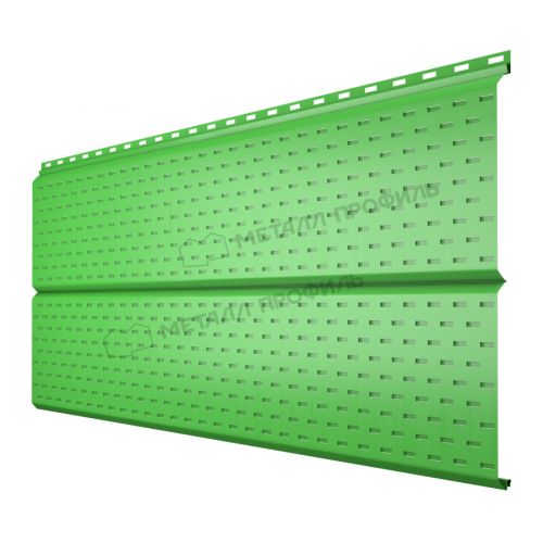 Софит МЕТАЛЛ ПРОФИЛЬ Lбрус-XL-14х335 NormanMP (ПЭ-01-6018-0.5)