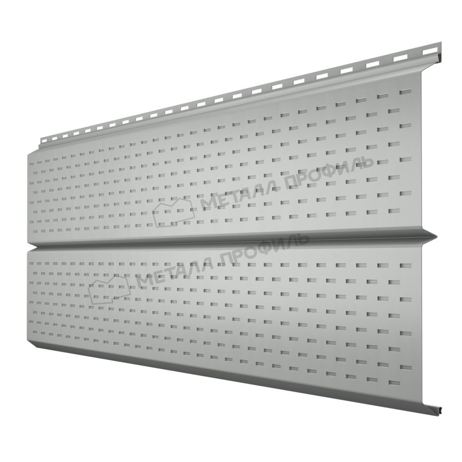 Софит МЕТАЛЛ ПРОФИЛЬ Lбрус-XL-Plus-20х325 (ПЭ-01-9003-0.45)