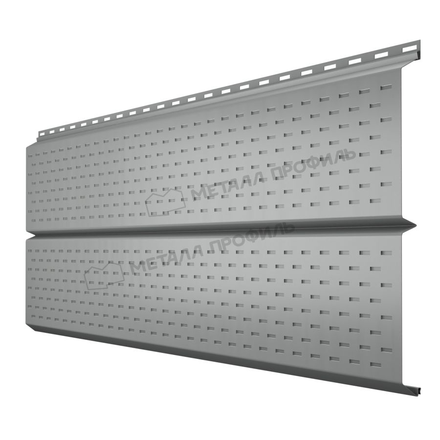 Софит МЕТАЛЛ ПРОФИЛЬ Lбрус-XL-Plus-20х325 (ПЭ-01-9006-0.45)