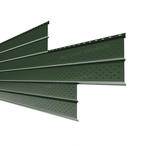 Софит МЕТАЛЛ ПРОФИЛЬ перфор. Lбрус-XL-14х335 (PURETAN-20-RR11-0.5)