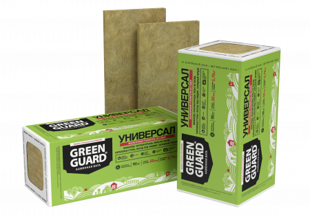 Теплоизоляционные плиты GREENGUARD УНИВЕРСАЛ 1200х600х100 мм (2.88 кв.м)