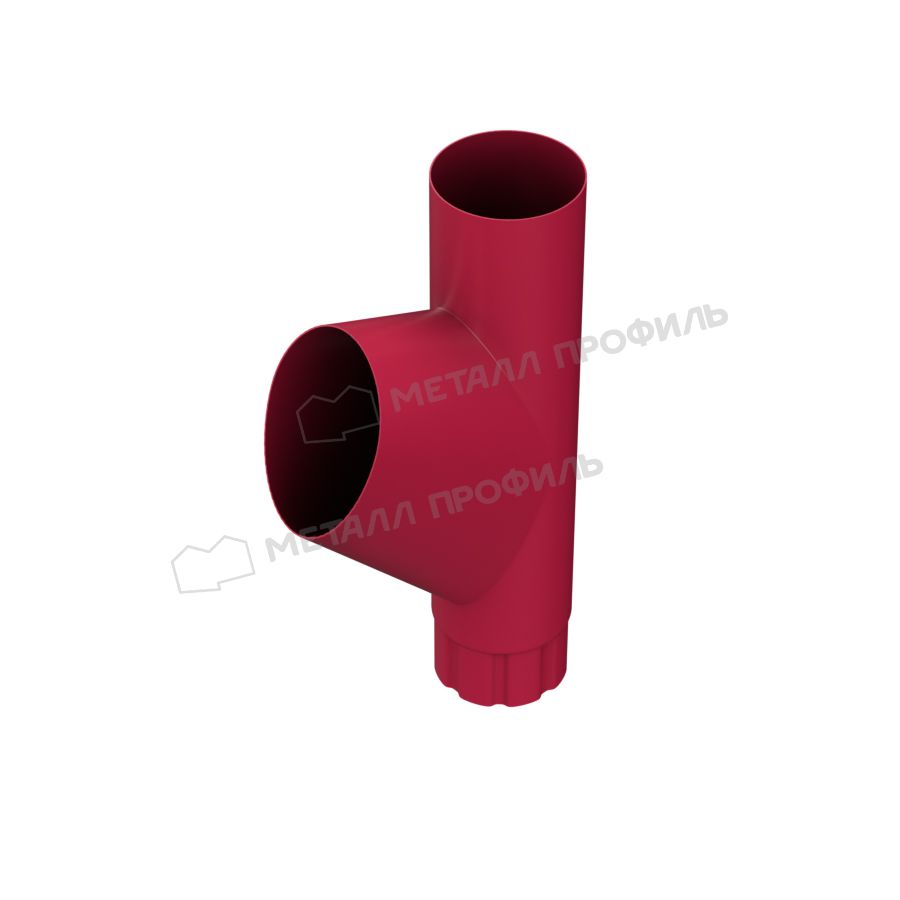 Тройник трубы МЕТАЛЛ ПРОФИЛЬ Foramina PUR D100 Ral 3005