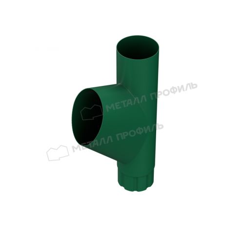Тройник трубы МЕТАЛЛ ПРОФИЛЬ Foramina PUR D100 Ral 6005