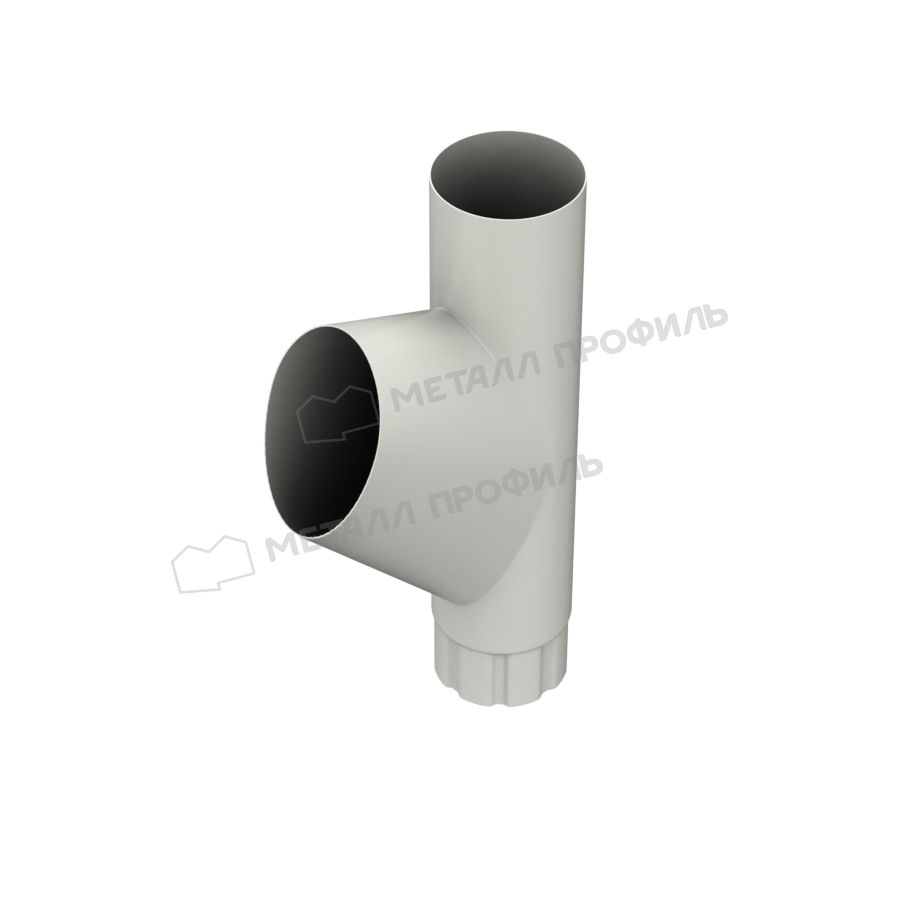 Тройник трубы МЕТАЛЛ ПРОФИЛЬ Foramina PUR D100 Ral 9010