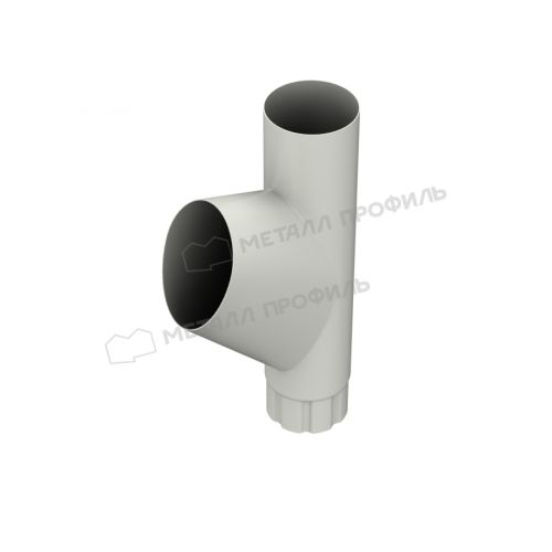 Тройник трубы МЕТАЛЛ ПРОФИЛЬ Foramina PUR D100 Ral 9010