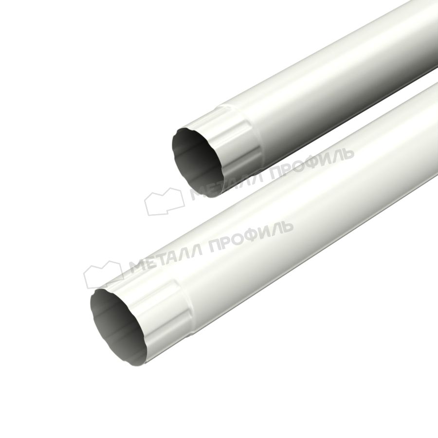 Труба соединительная МЕТАЛЛ ПРОФИЛЬ Foramina PUR D100х1000 Ral 9010
