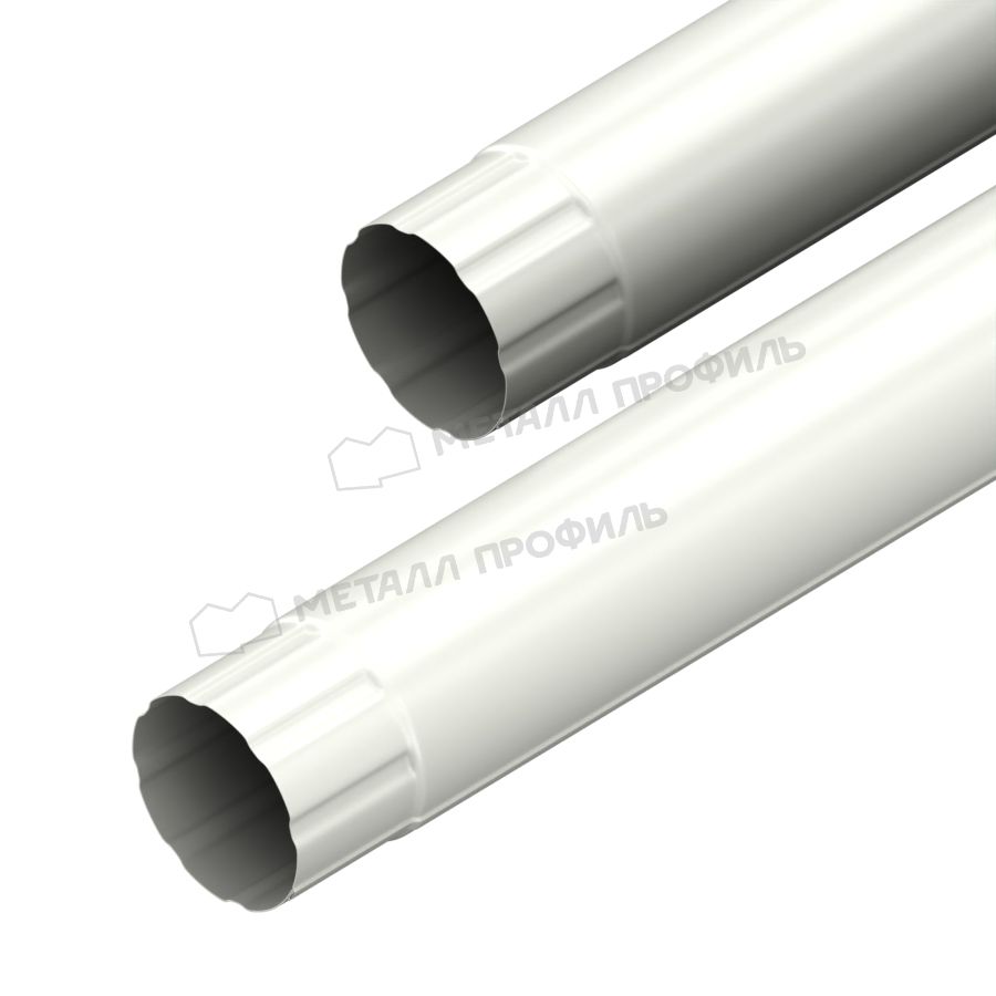 Труба соединительная МЕТАЛЛ ПРОФИЛЬ GRANDSYSTEM D90х1000 Ral 9010