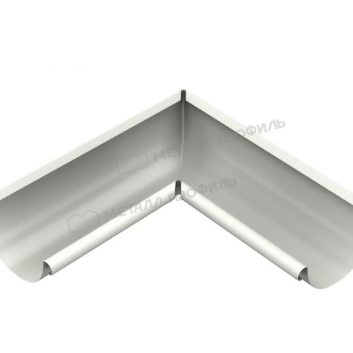 Угол желоба внутренний МЕТАЛЛ ПРОФИЛЬ Foramina PUR D150 Ral 9010