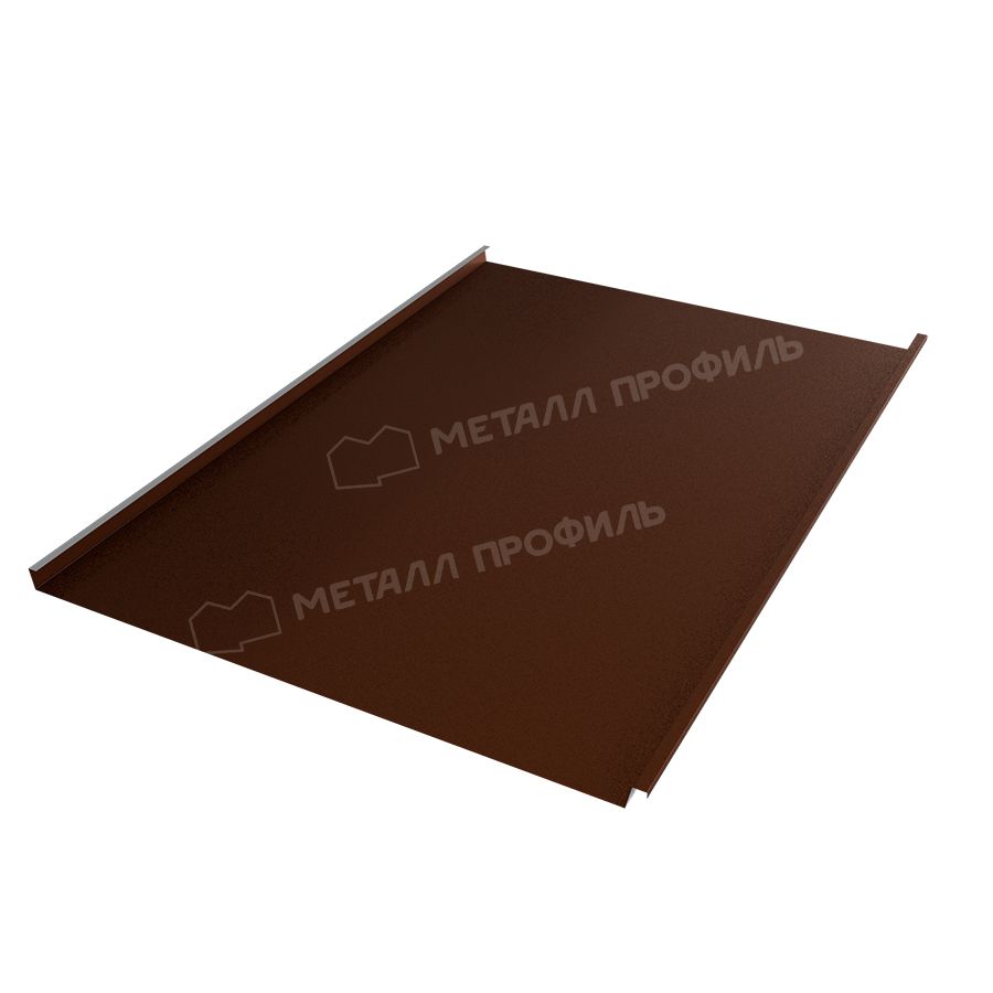 Фальц двойной стоячий Металл Профиль (VALORI-20-Brown-0.5)