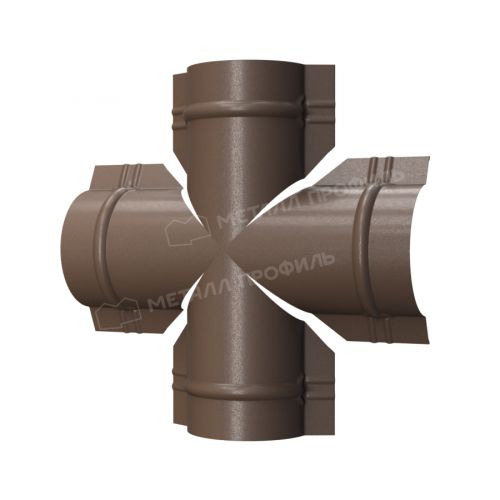 Четверник для круглого конька R110 (VALORI-20-OxiBеige-0.5)