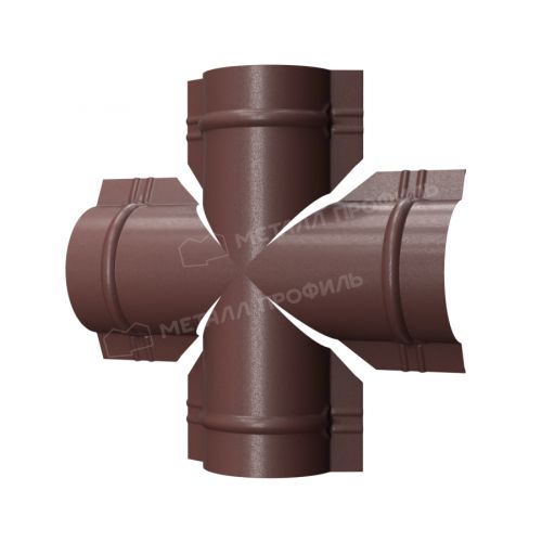 Четверник для круглого конька R110 (VikingMP-01-RR32-0.45)