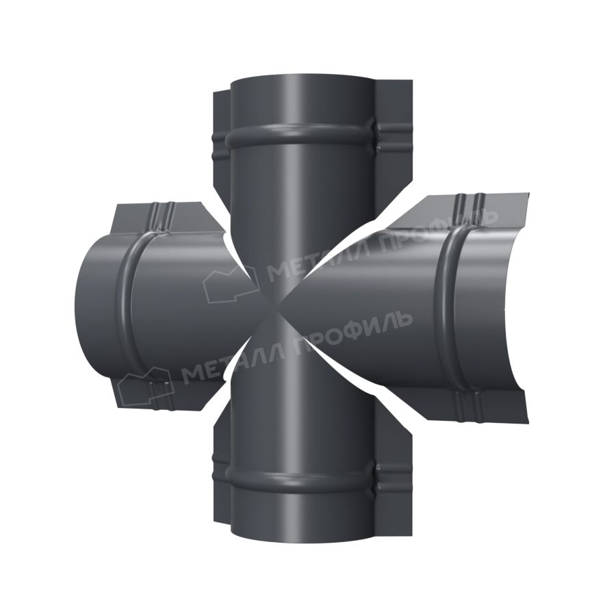 Четверник для круглого конька R110 NormanMP (ПЭ-01-7024-0.5)