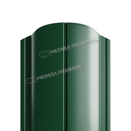 Штакетник металлический МЕТАЛЛ ПРОФИЛЬ ELLIPSE-O 19х126 (ПЭ-01-6005-0.7)