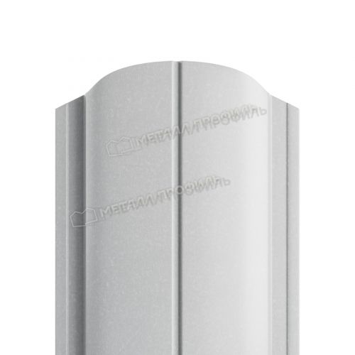 Штакетник металлический МЕТАЛЛ ПРОФИЛЬ ELLIPSE-O 19х126 (ПЭ-01-9006-0.7)