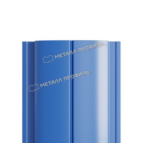 Штакетник металлический МЕТАЛЛ ПРОФИЛЬ ELLIPSE-T 19х126 (PURETAN-20-RR35-0.5)