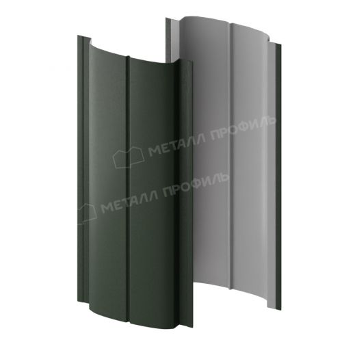 Штакетник металлический МЕТАЛЛ ПРОФИЛЬ ELLIPSE-T 19х126 (VikingMP-01-6020-0.45)