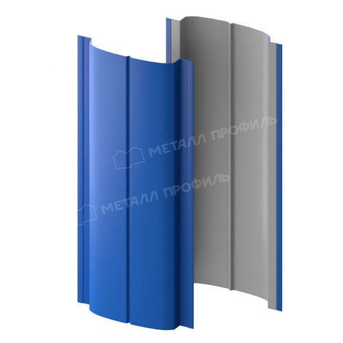 Штакетник металлический МЕТАЛЛ ПРОФИЛЬ ELLIPSE-T 19х126 (ПЭ-12-5005-0.45)