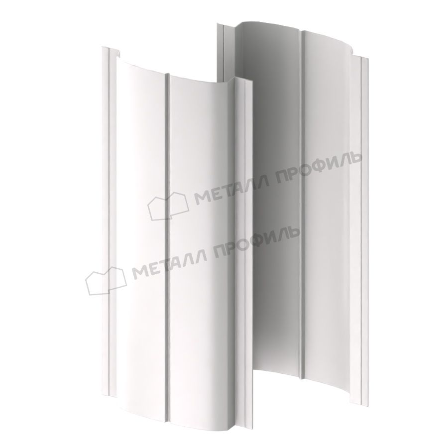 Штакетник металлический МЕТАЛЛ ПРОФИЛЬ ELLIPSE-T 19х126 (ПЭД-01-9003\9003-0.45)