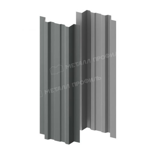 Штакетник металлический МЕТАЛЛ ПРОФИЛЬ LANE-T 16,5х99 (ПЭ-01-7005-0.45)
