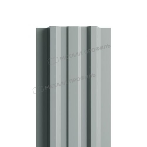 Штакетник металлический МЕТАЛЛ ПРОФИЛЬ LANE-T 16,5х99 NormanMP (ПЭ-01-7005-0.5)