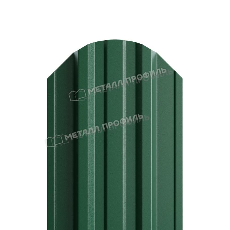 Штакетник металлический МЕТАЛЛ ПРОФИЛЬ TRAPEZE-O 16,5х118 (PURMAN Д-20-6005\6005-0.5)