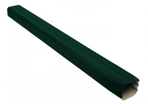 Труба прямоугольная Vortex в1 1м RAL 6005