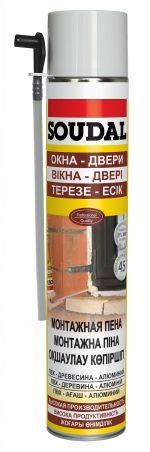 Soudal ручная пена 12х500мл (107552)