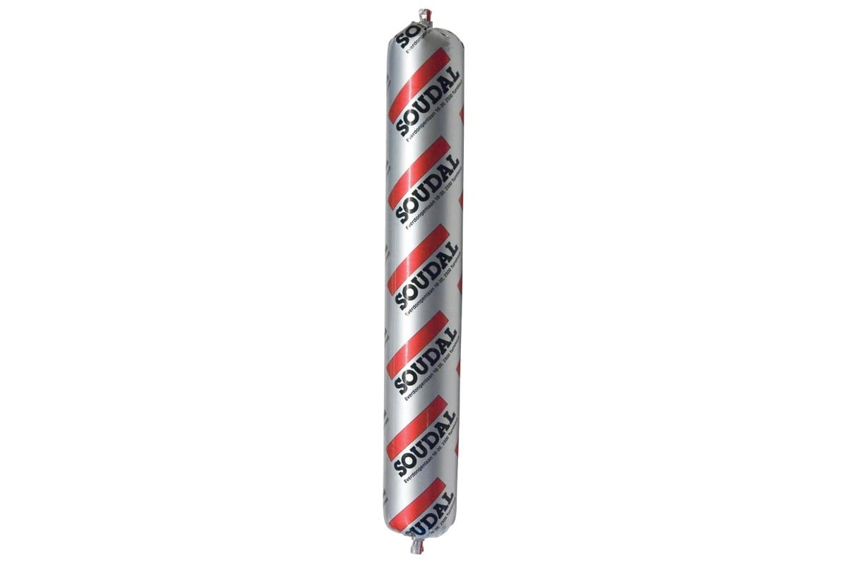 Герметик Soudal Soudaflex 40 FC полиуретановый 600мл серый (134715)