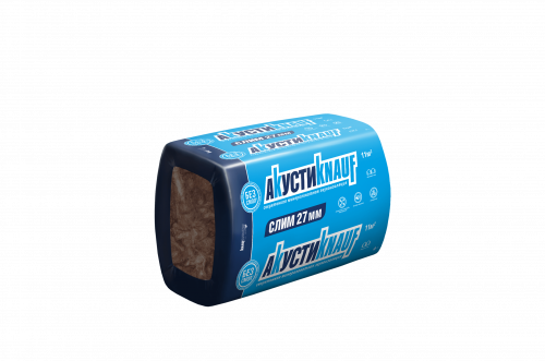 Звукоизоляция Кnauf Akusti 27х610х920 (11,04м2, 0,298м3)